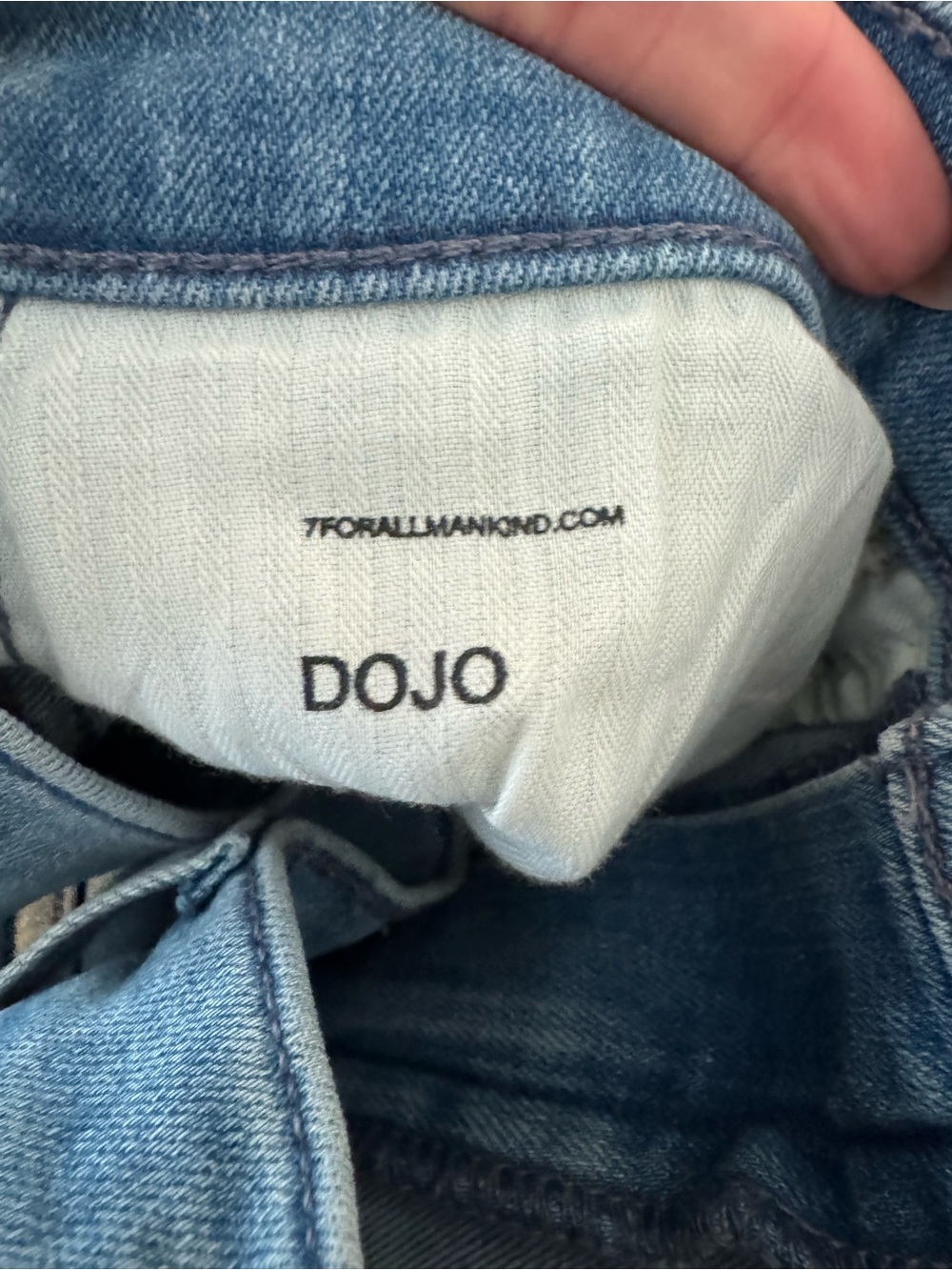 Seven for all Mankind Dojo Wide Leg High Rise Denim Jeans - Picture 12 of 13
